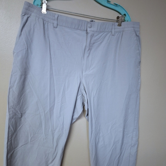 Uniqlo Womens Sporty Crop Ankle Pants Elastic Waist w Drawstring Gray 3XL - Picture 5 of 16